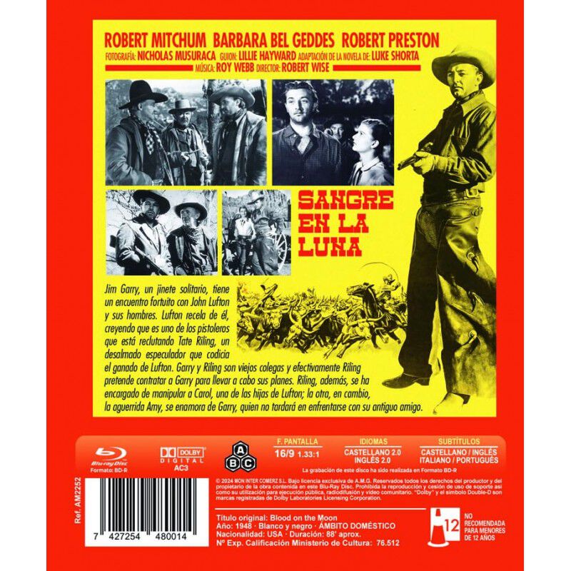 Sangre Sobre La Luna [blu-ray] (1948) image number null
