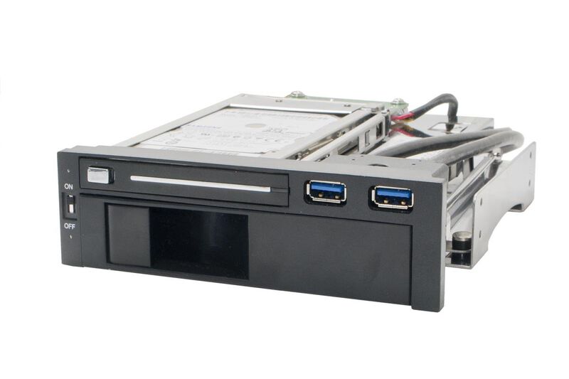 Rack M&oacute;vil Syba Sy-mra55006 Para Discos Duros S... image number null