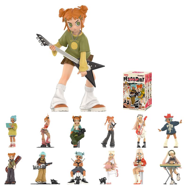 Figuras De Acci&oacute;n Pop Mart Peach Riot Rise Up S... image number null