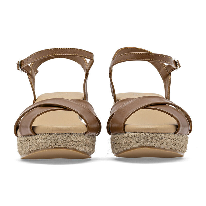 First Avenue Sandalia Camel Para Mujer 147555ce image number null