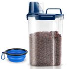 Contenedor De Alimentos Tiovery 3 l Herm&eacute;tico Azul Con Taza
