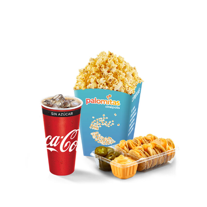 Combo Refresco Mediano, Palomitas Medianas De M... image number null