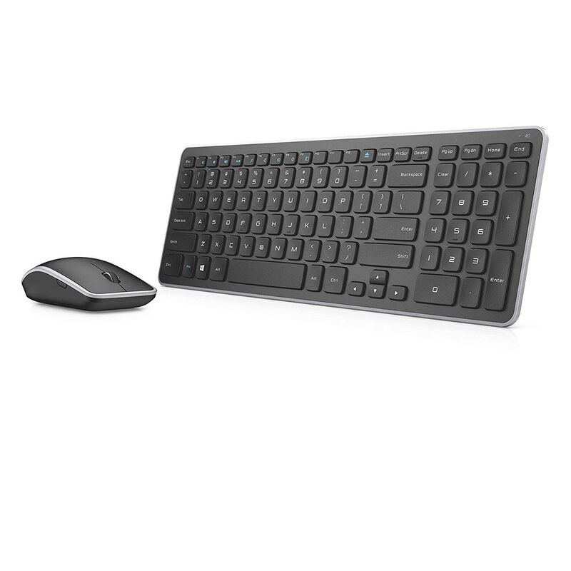Combo Teclado/rat&oacute;n Dell Km714 Inal&aacute;mbrico Negr... image number null