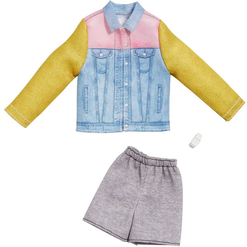 Paquete De Ropa Para Mu&ntilde;eco Ken Barbie Con Chaq... image number null