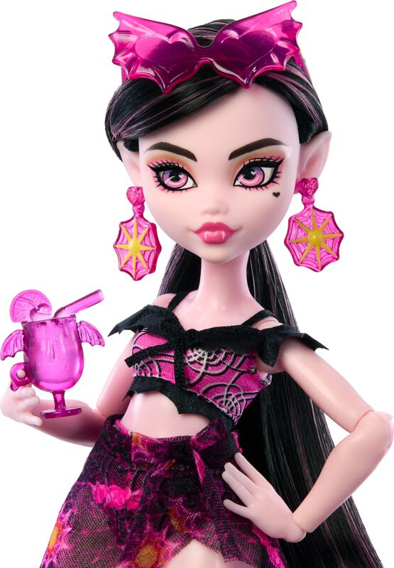 Draculaura De Doll Monster High Scare-adise Isl... image number null