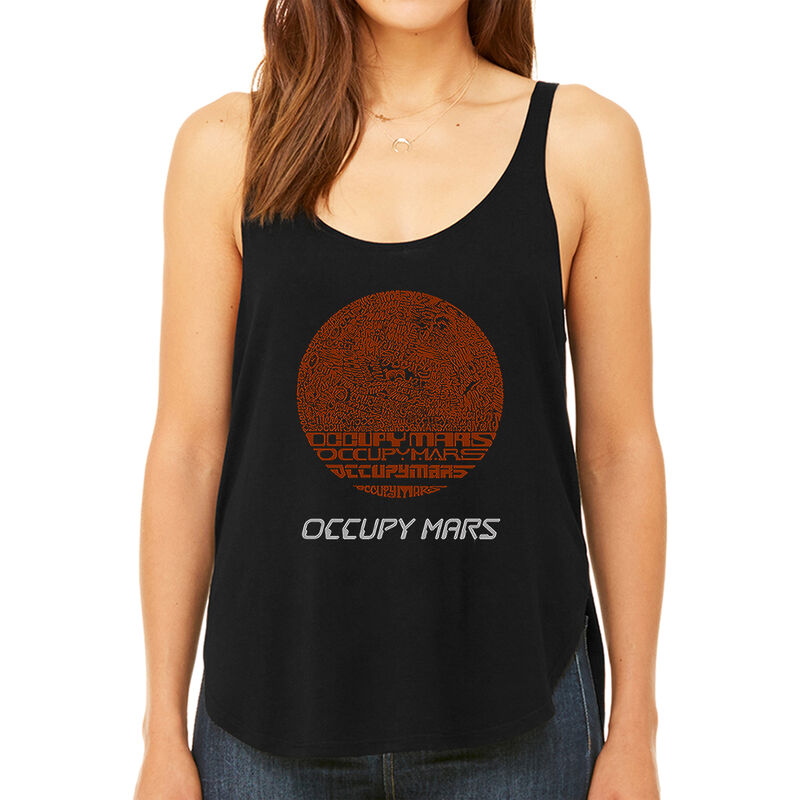 Tank Top Holgado Word Art Para Mujer - Occupy M... image number null