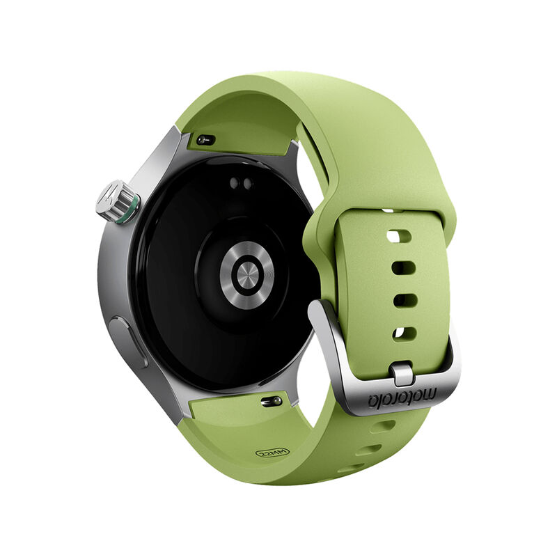 Motorola Moto Watch Matte Silver Herbal Garden ... image number null