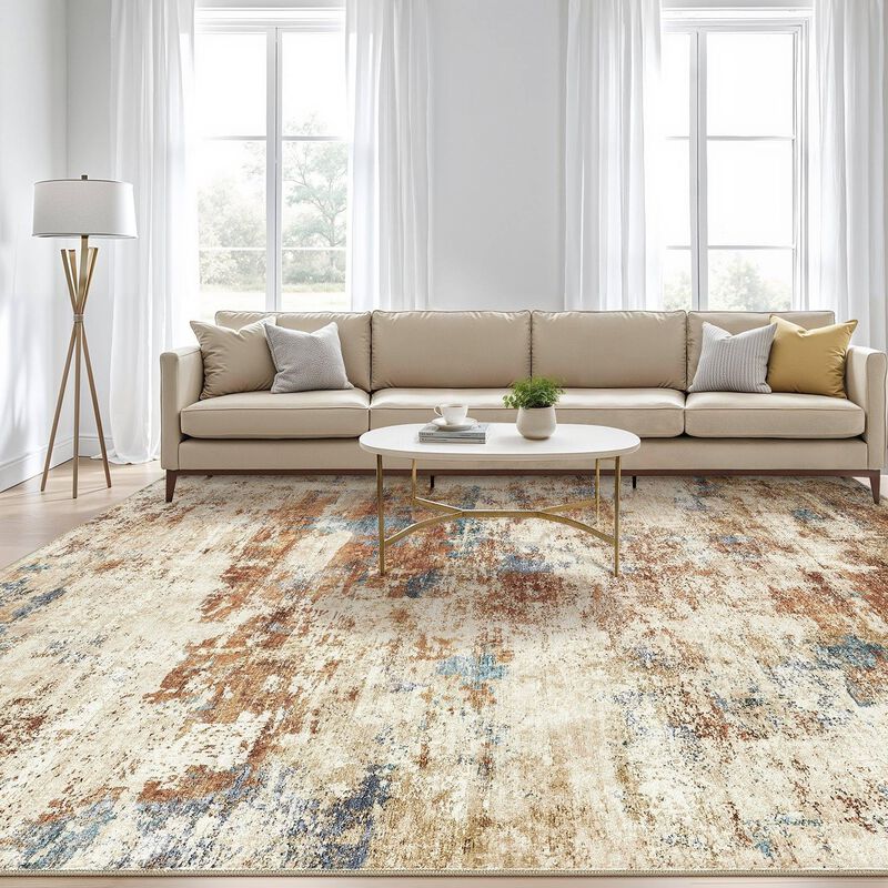 Alfombra Loongrug 152x229 Cm Lavable Abstracta ... image number null