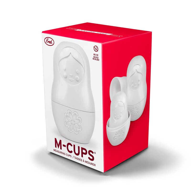Juego De 6 Tazas Medidoras Originales Fred Matr... image number null