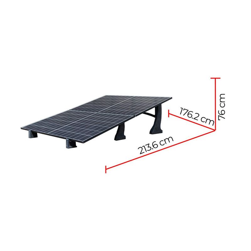 Kit Solar Interconectado 880 Wp Con Microinvers... image number null