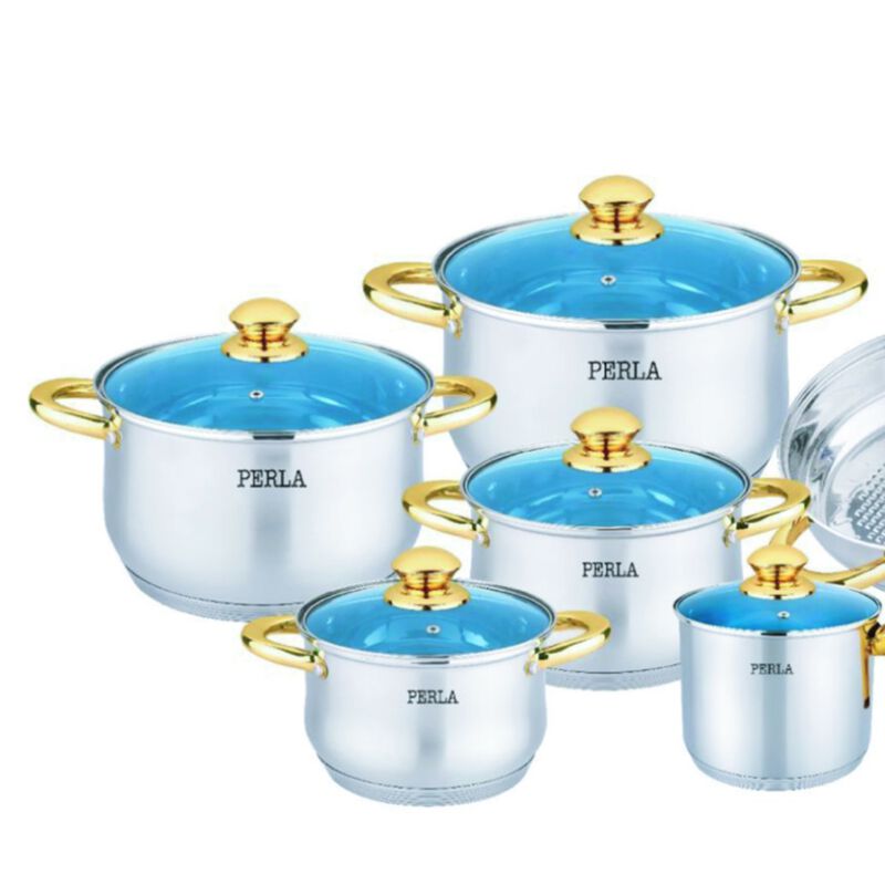 Bater&iacute;a de Cocina Perla E012T Teresa 12 Piezas ... image number null