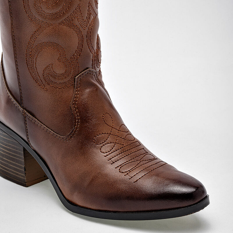 Mimar Bota con peluche para mujer caf&eacute; image number null