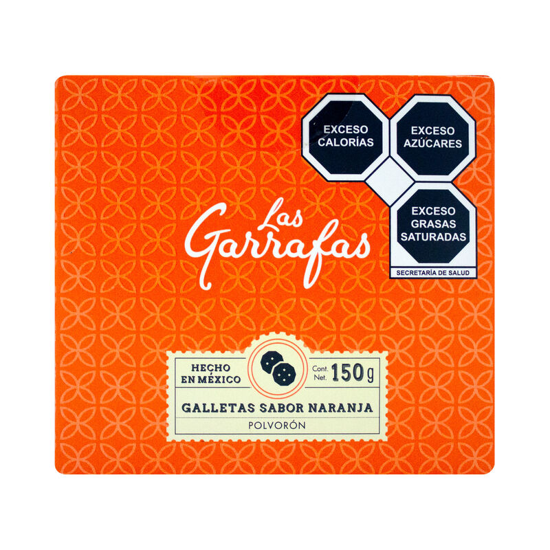Galletas Las Garrafas Polv Naranja 150 grs image number null