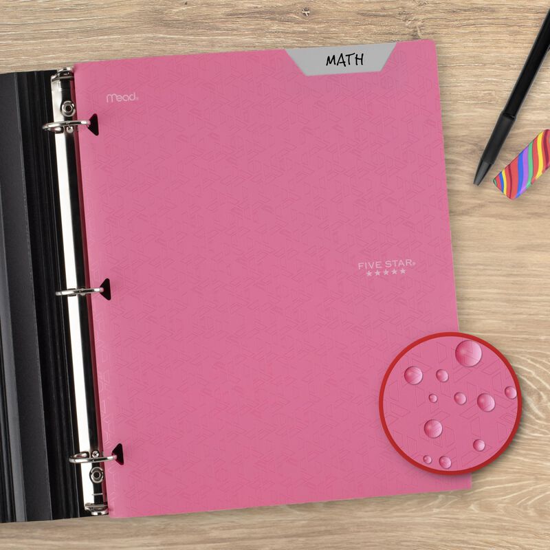 Carpeta Five Star De 2 Bolsillos Rosa 21x28 Cm,... image number null