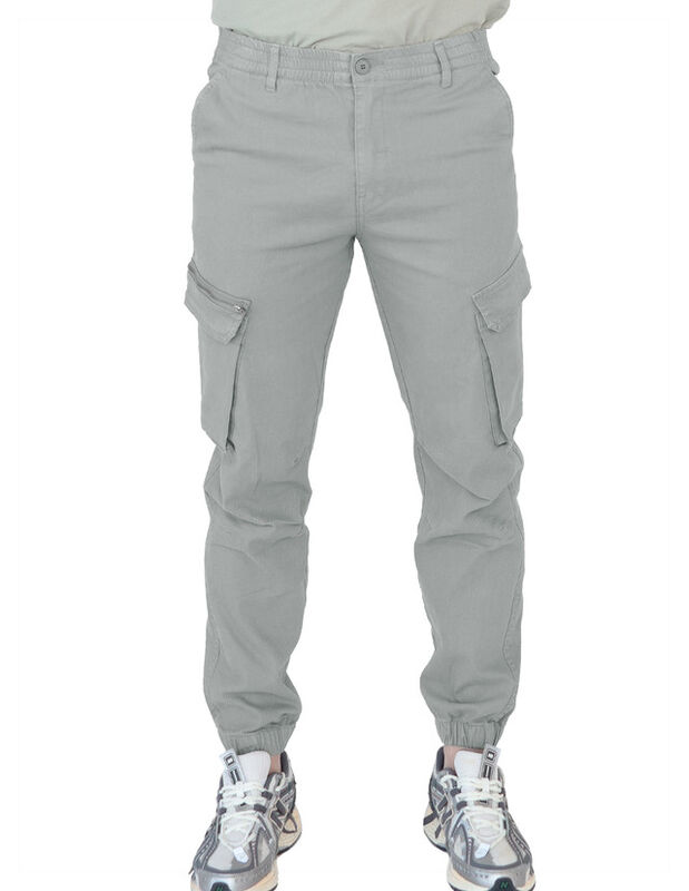 Pantalon Cargo Bolsas Laterales Caballero Menta... image number null