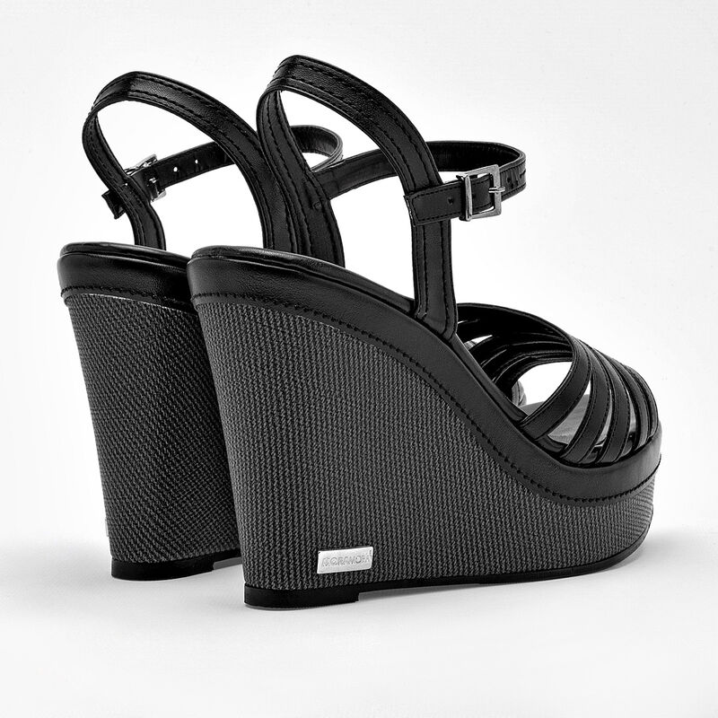 Moramora Sandalia Para Mujer Negro Cod 132553-e image number null