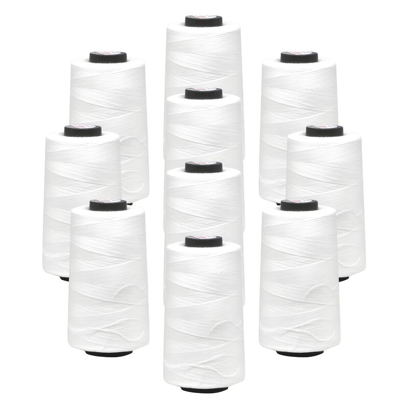 Pack Cono Hilo De Coser 40/2 Tex 27 Blanco 10 P... image number null