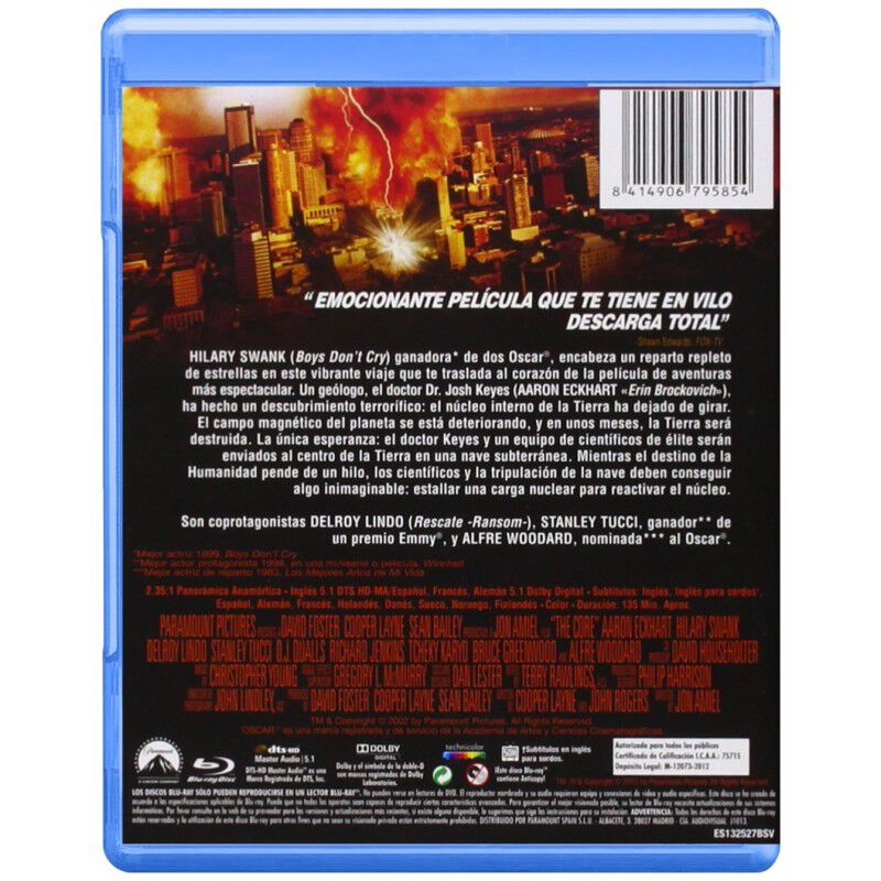 El N&uacute;cleo [blu-ray] image number null