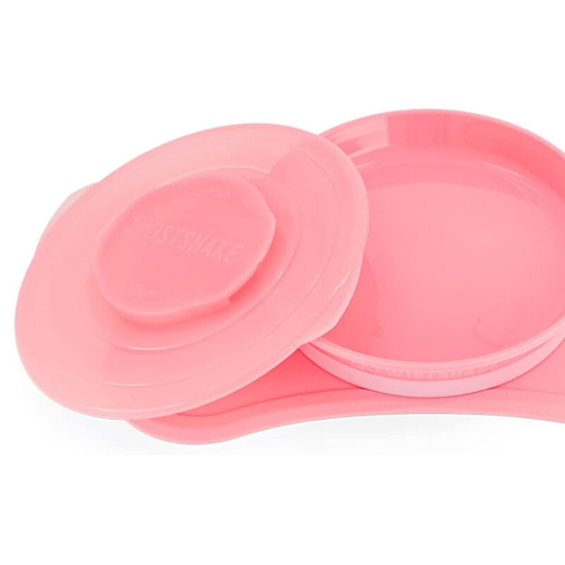 Click-mat Mini + Plato Rosa Twistshake image number null