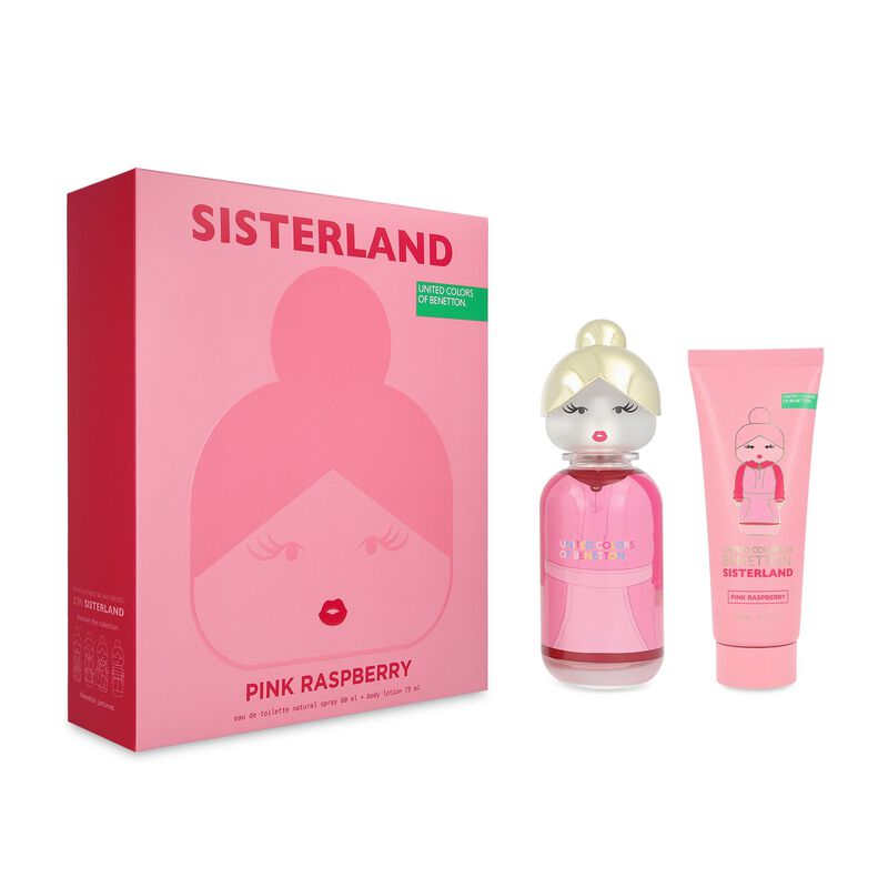 Set Benetton Sisterland Pink Raspberry 2Pzs 80M... image number null