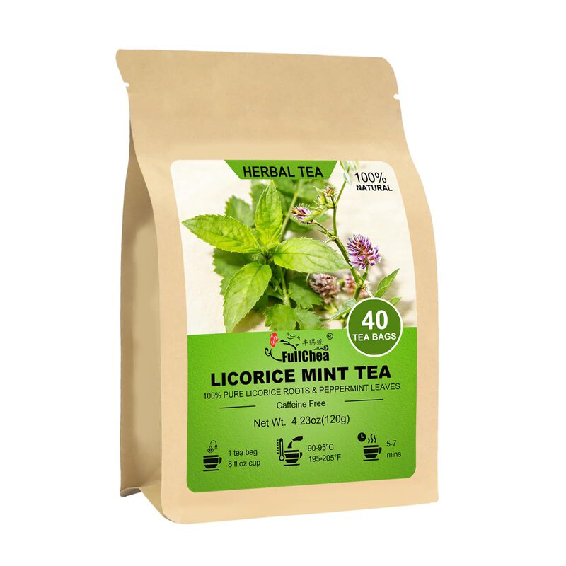 T&eacute; Fullchea De Regaliz Y Menta - 40 Sobres - 12... image number null