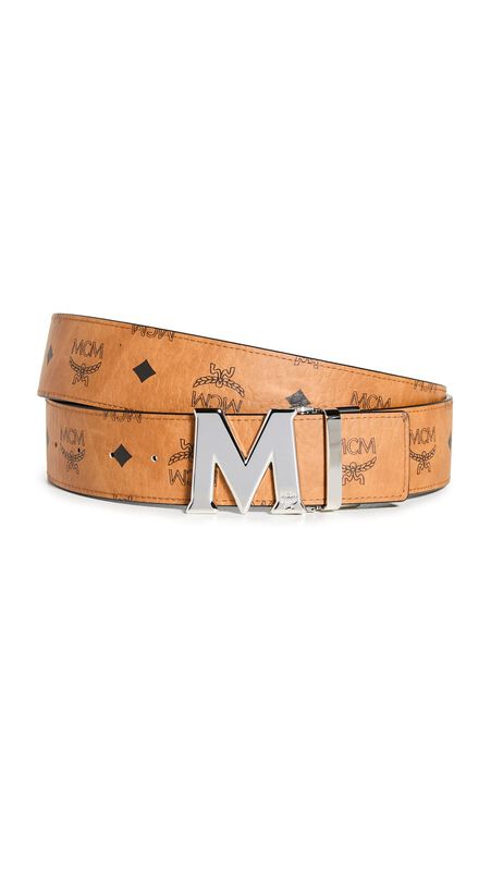 Cintur&oacute;n Reversible Mcm Claus Para Hombre En Co... image number null