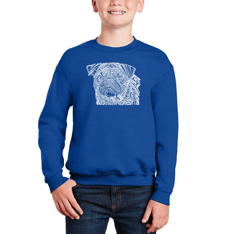 Sudadera De Cuello Redondo Word Art Para Ni&ntilde;o -... image number null