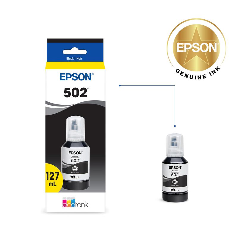 Botella De Tinta Epson 502 Ecotank De Ultra Alt... image number null