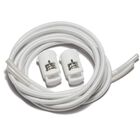 Cord&oacute;n Ibungee Laces 76 cm Blanco El&aacute;stico Sin Nudos