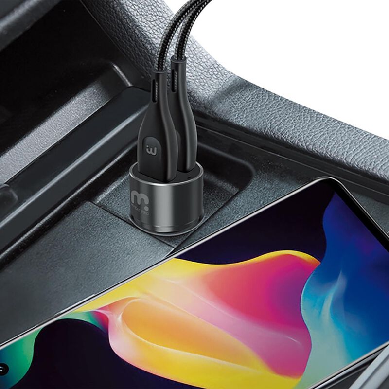 Cargador De Auto Plug In Mybat Usb-c 1.8m Unive... image number null