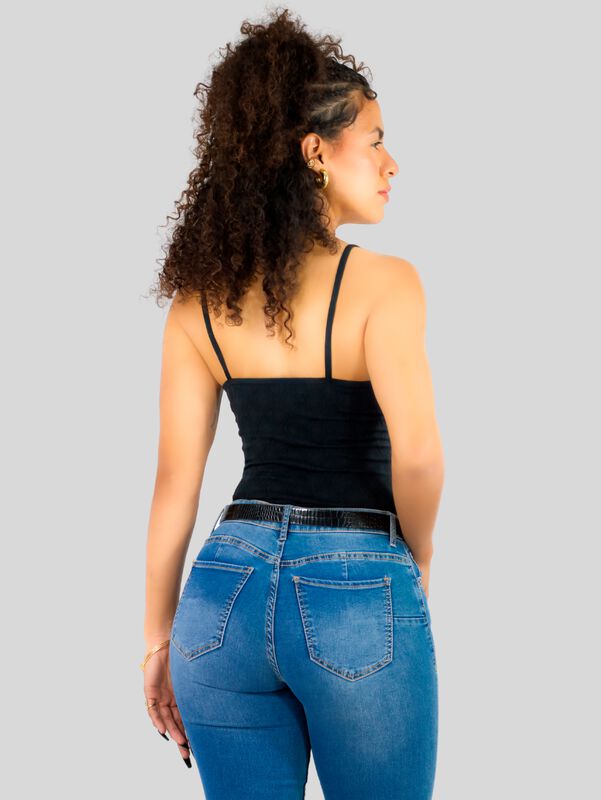 Top Tank Blusa De Mujer Unitalla Canal&eacute; De Tira... image number null