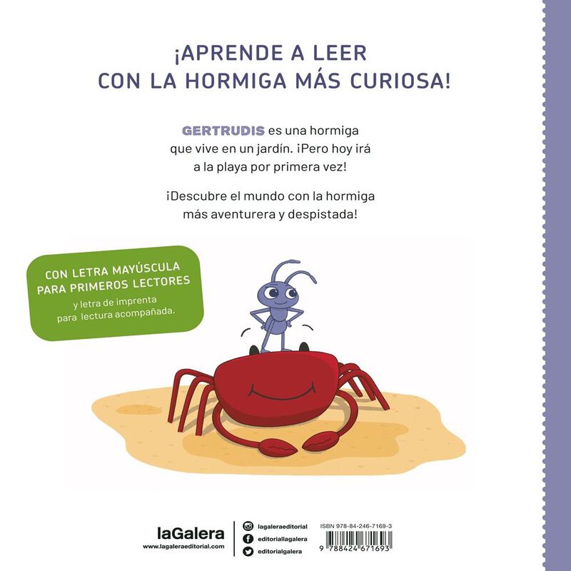 La hormiga Gertrudis 1. Gertrudis va a la playa image number null