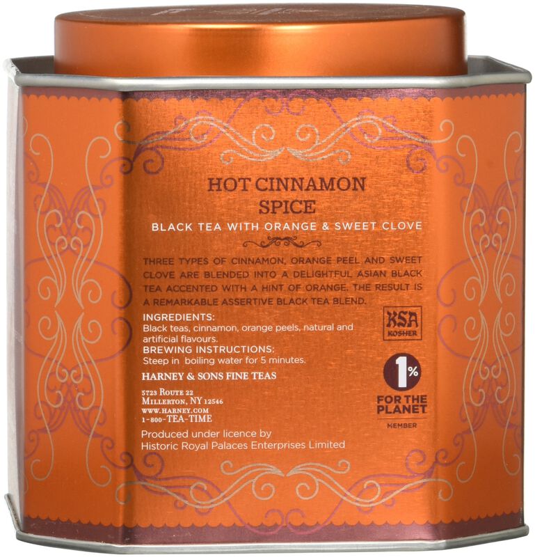 T&eacute; Negro Con Especias Y Canela Caliente Tea Har... image number null