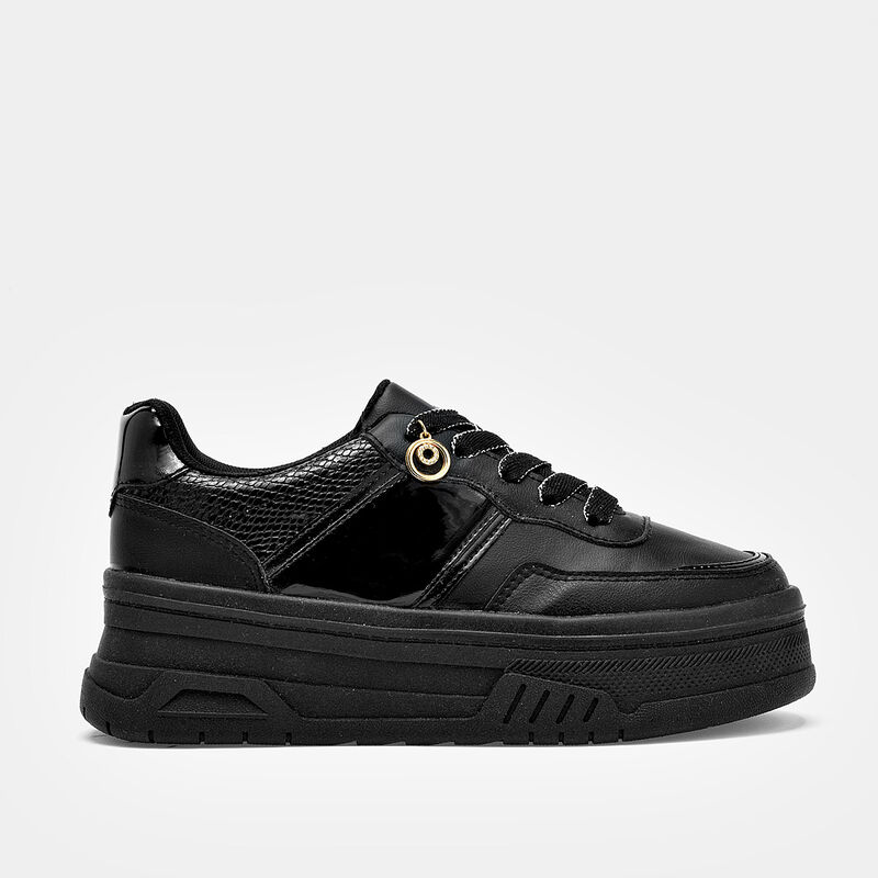 Moramora tenis para mujer negro cod 140663-E image number null
