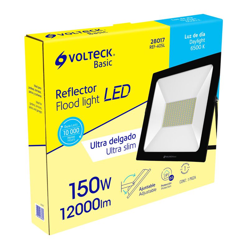Reflector Ultra delgado Led 150 W Luz de Día Vo... image number null