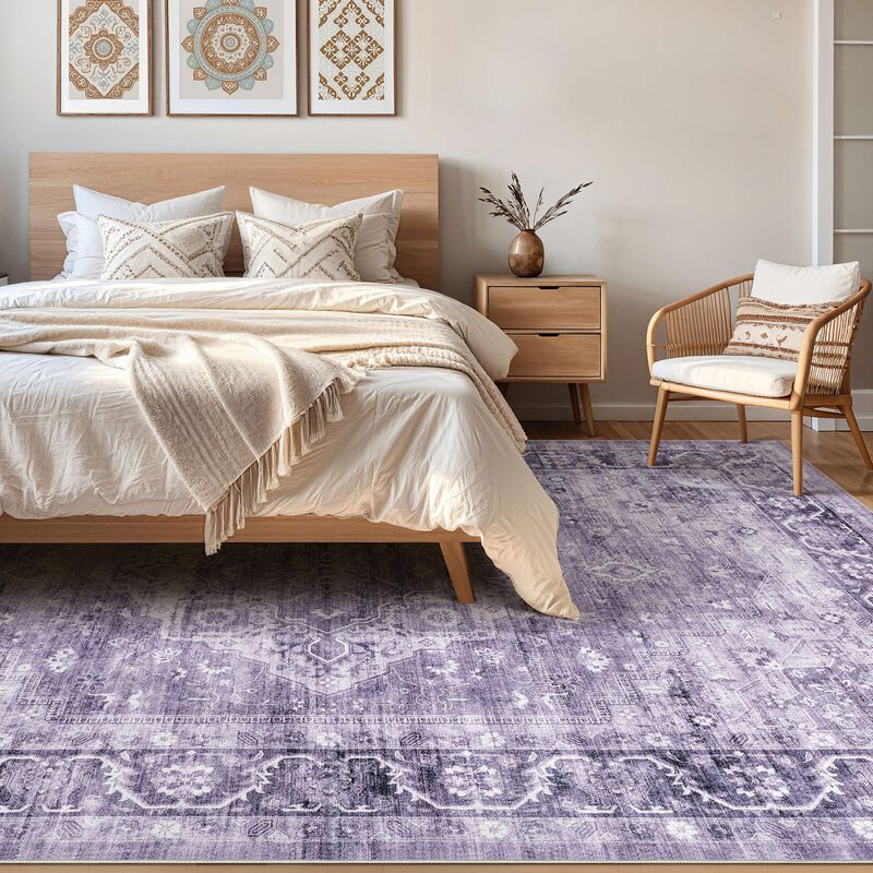 Alfombra Loongrug 152 Cm X 122 Cm Lavable Vinta... image number null