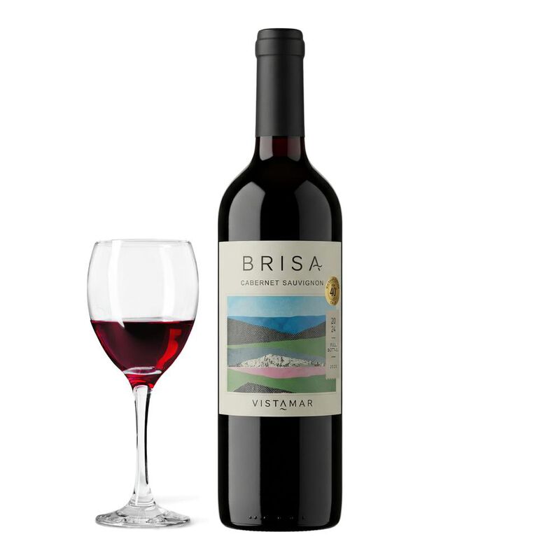 Vino Tinto Brisa Cabernet Sauvignon Vistamar 75... image number null