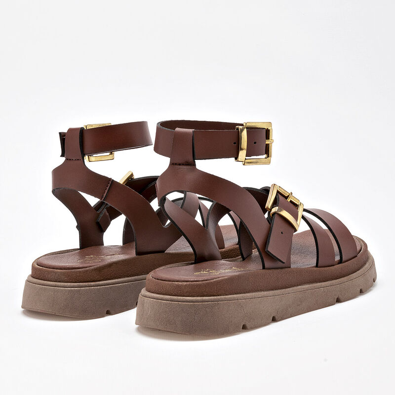 G&ouml;sh Sandalia para mujer caf&eacute; image number null