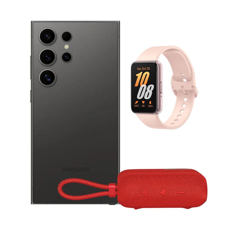 Combo Samsung Galaxy S24 Ultra 12+256 GB DS + G... image number null