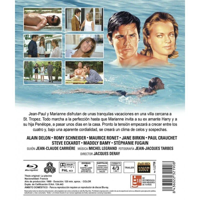 La Piscina [blu-ray.] (1969) La Piscine image number null