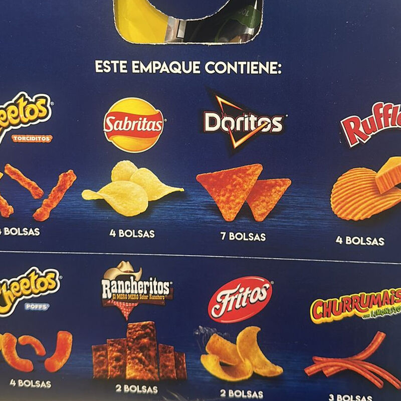 Papas Sabritas Surtidas Get Together Mix 30 pza... image number null