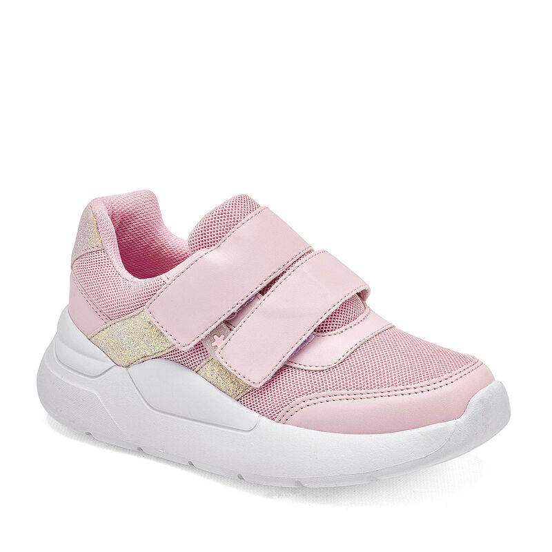 Moramora tenis para ni&ntilde;a rosa plata cod 140658-... image number null