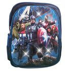 Mochila Escolar Avengers Marvel C&oacute;mics Azul Ajustable