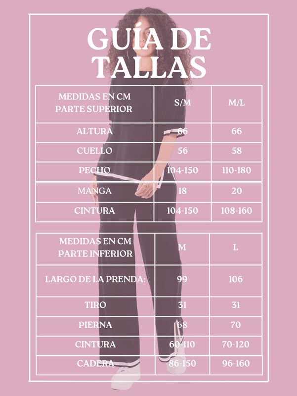 Conjunto Mujer 2 Piezas Playera Oversize y Pant... image number null