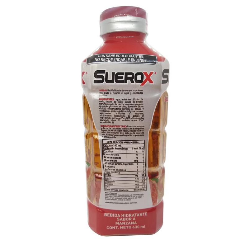 Suerox Manzana - 630 Mililitros image number null