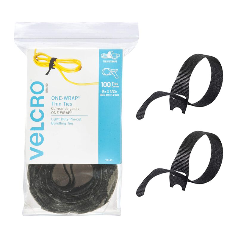 Bridas Para Cables Marca Velcro One-wrap, 100 U... image number null