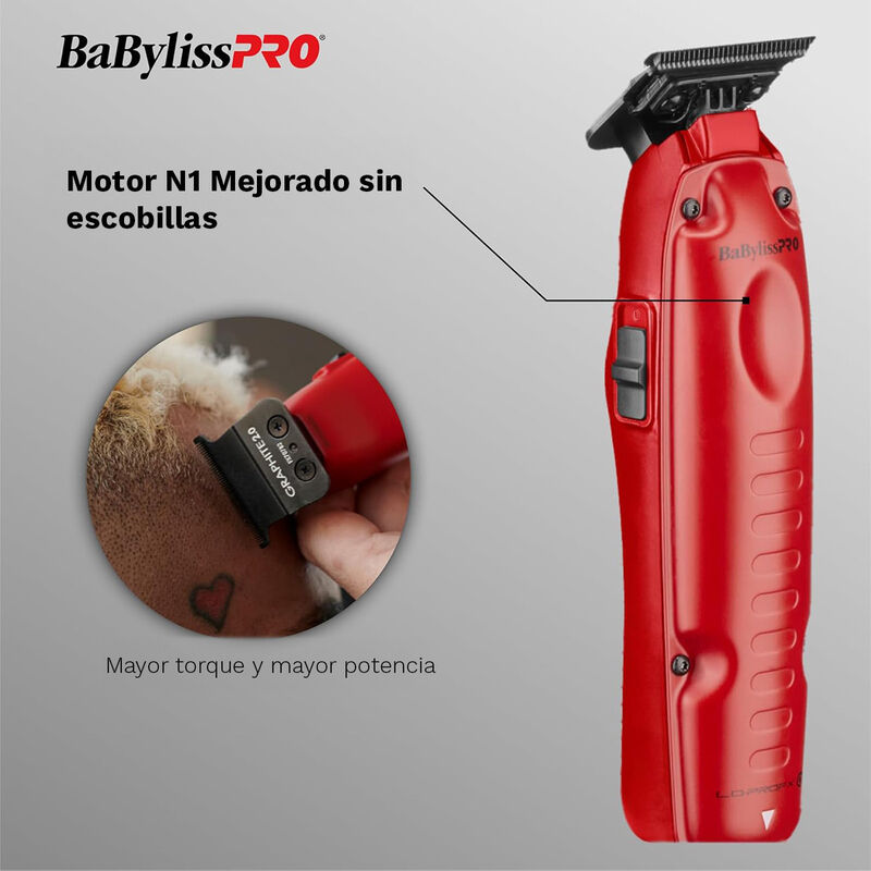 Fxone Lo-profx Trimmer Recortadora Inal&aacute;mbrica ... image number null