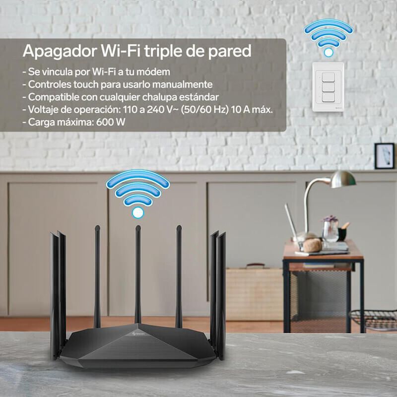 Apagador Wi-fi, Triple Shome-117 image number null