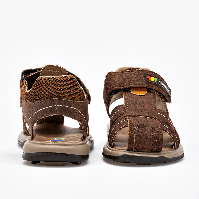 Juguetón Sandalia para niño café image number null