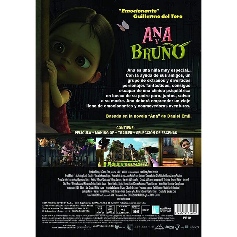 Ana Y Bruno [dvd] (2017) image number null